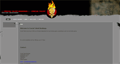 Desktop Screenshot of crucialtalent.co.uk